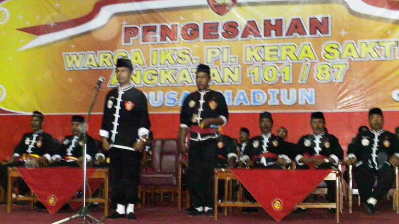 12 November 2011 Pengesahan 101/87 IKSPI Kera Sakti Pusat Madiun