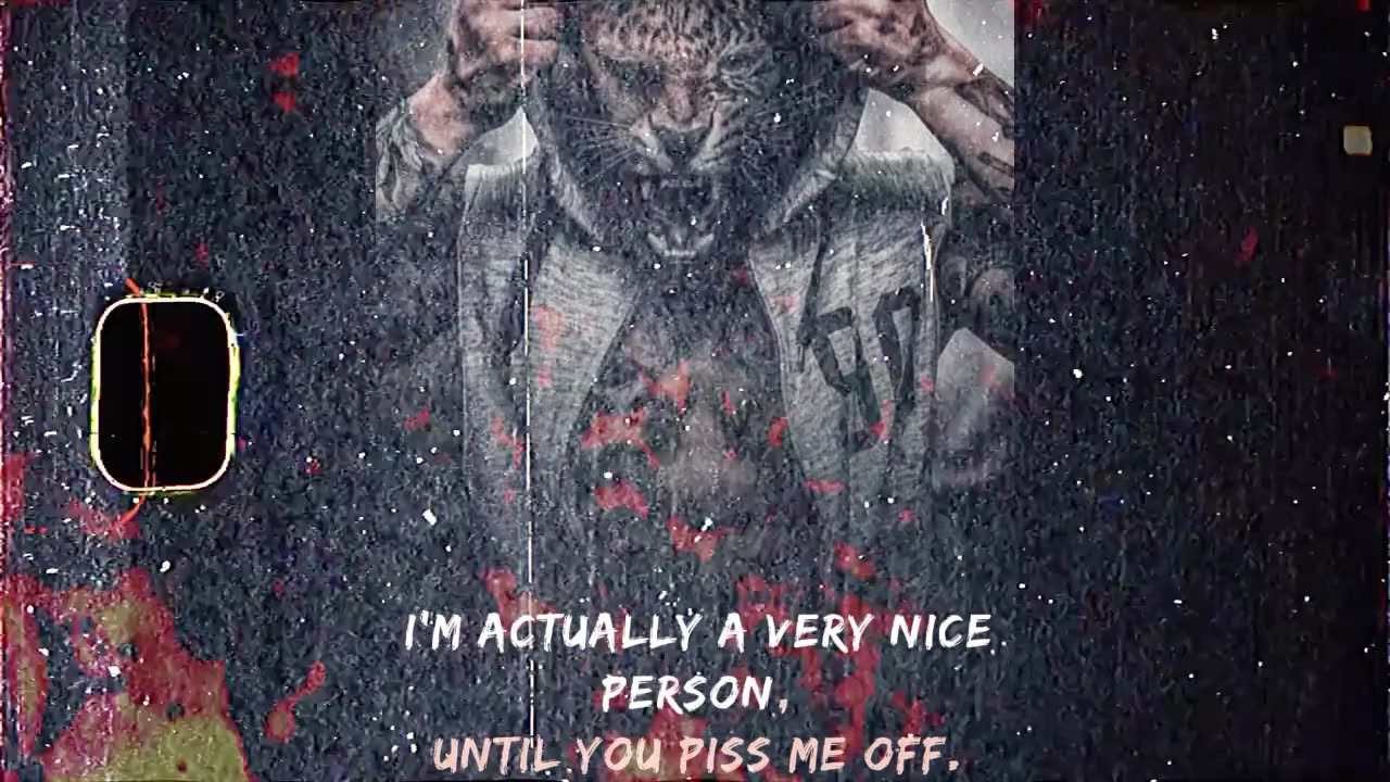 Some of us are nice until you overstep certain boundaries.