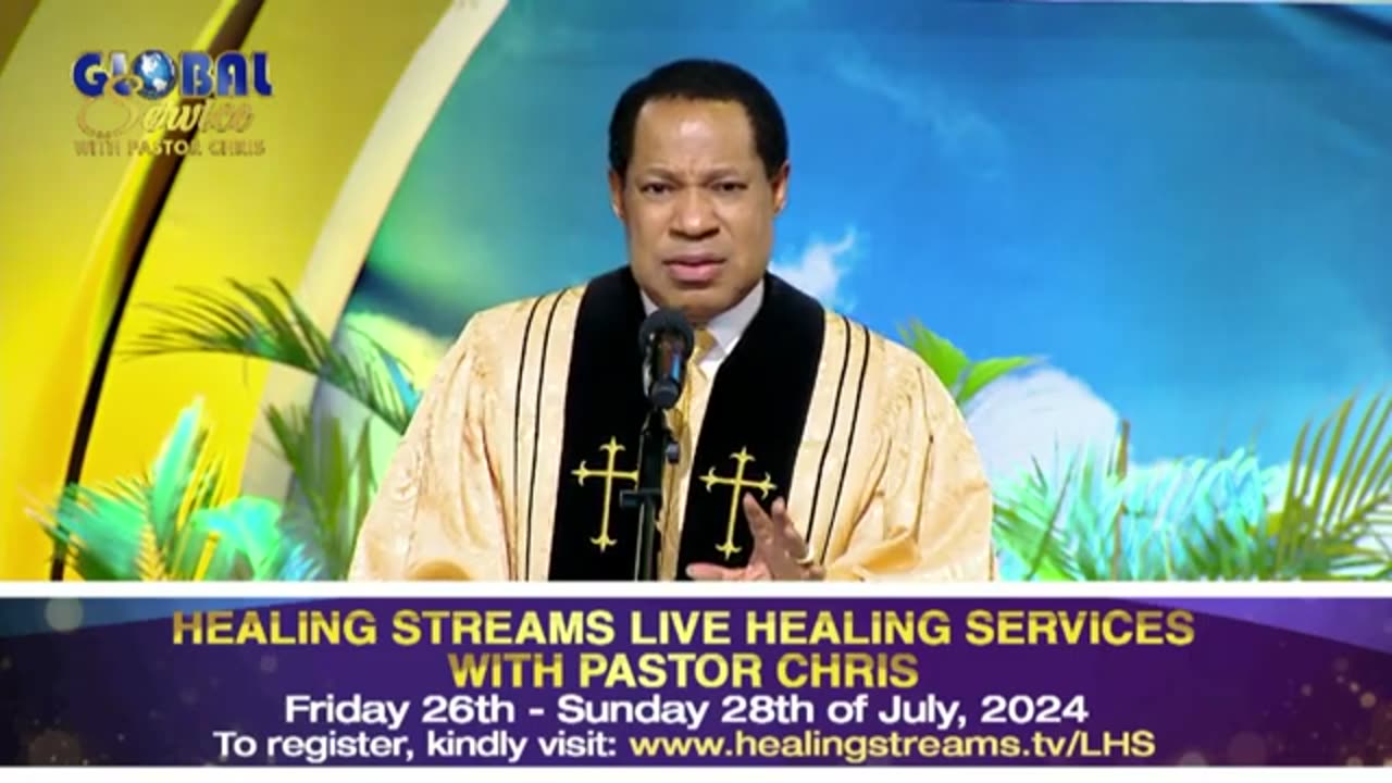 Global Communion Service With Pastor Chris, July 7, 2024