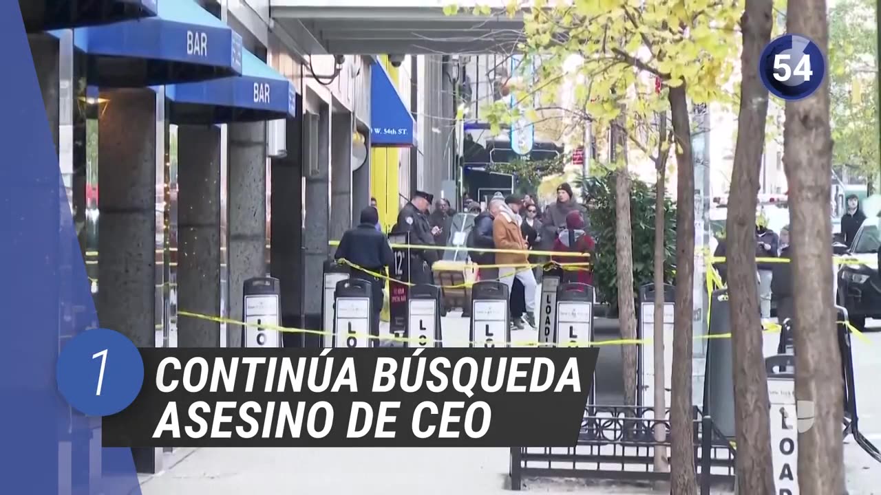 En un minuto: Sigue la frenética búsqueda del asesino del CEO de UnitedHealthcare