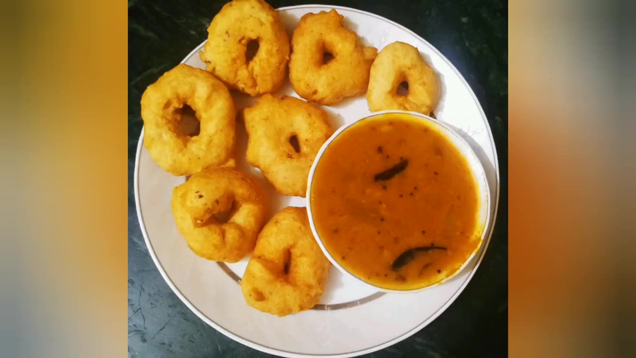 Simple medu vada breakfast receipe