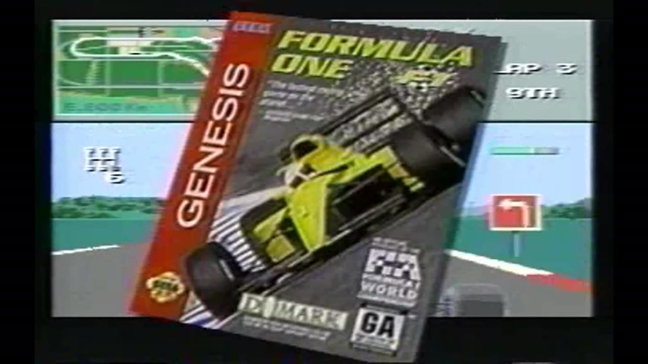 FORMULA ONE Commercial (SEGA Genesis)