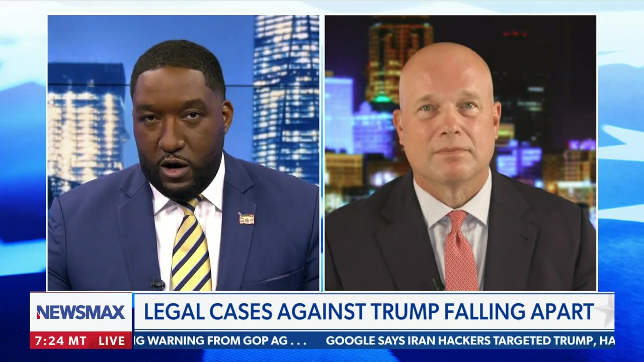 Matt Whitaker on Greg Kelly Reports - NewsmaxTV 08.14.2024