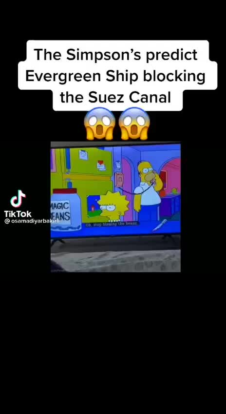 The Simpsons did it again!