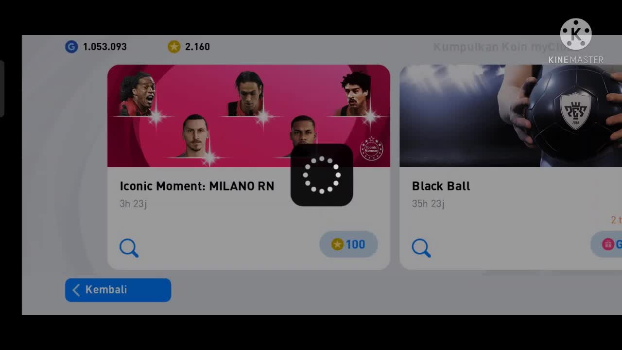 OPEN 6 BLACKBALL #PES #PESMOBILE #PES2021 #EFOOTBALL #KONAMI