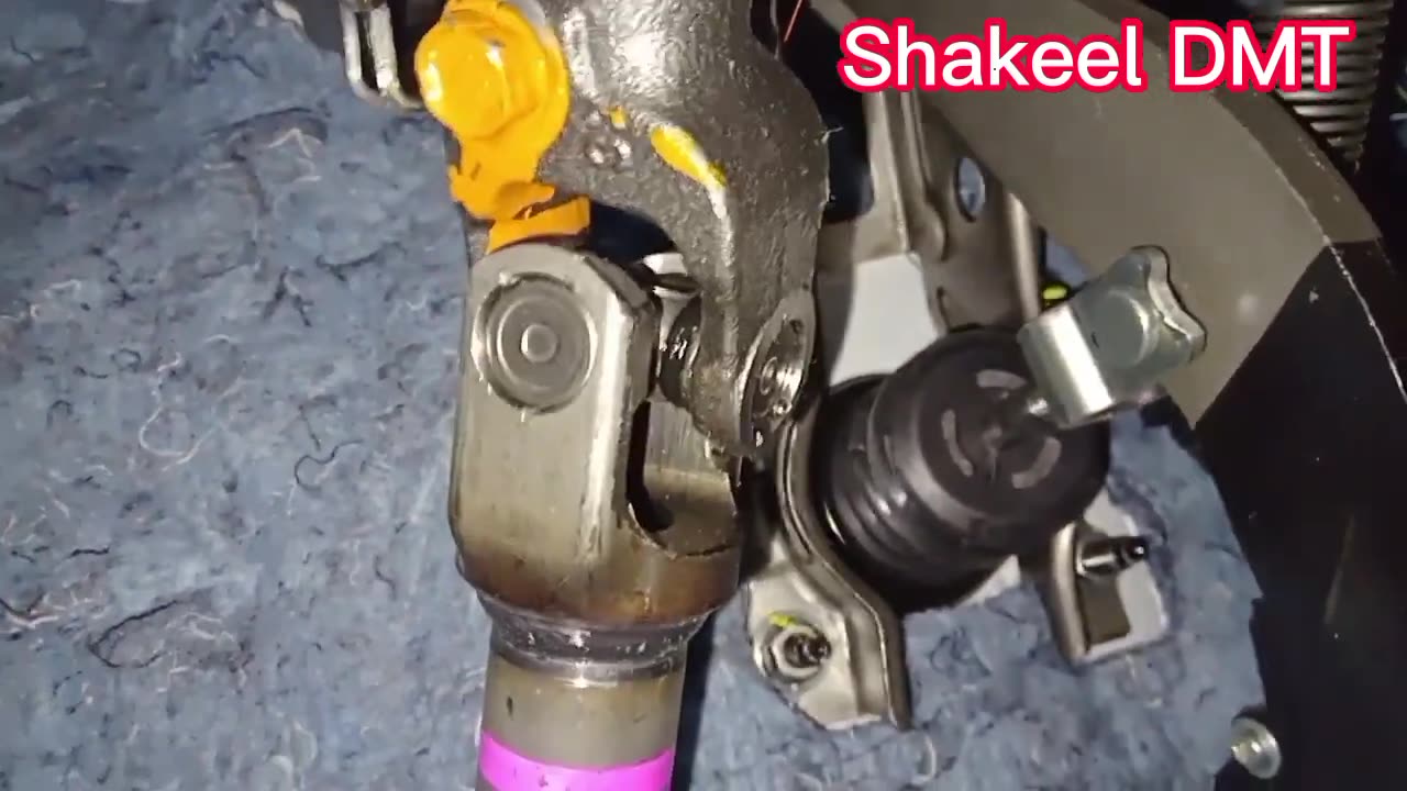 Yaris latest model Yoke damage repair _ yaris steering colume problem