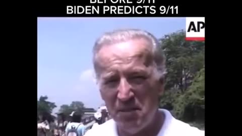 Biden didn't predict 9/11. He knew THE PLAN.