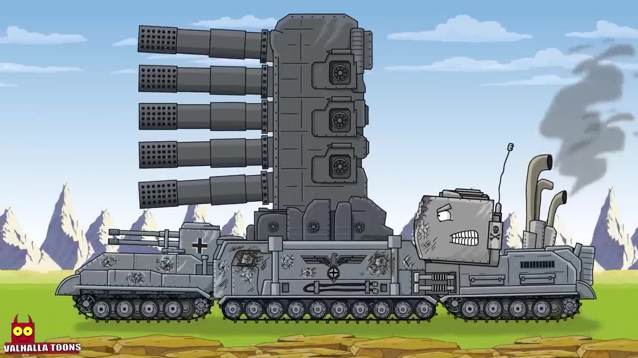 "Morty Iron Brothers - All series plus Bonus" Cartoons about tanks