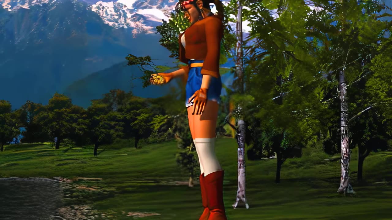 Tekken_2_MICHELLE_Endings_remaster