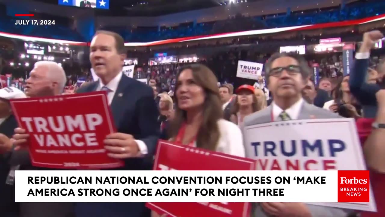 JD Vance Gives Message To Donald Trump After Accepting VP Nomination At The RNC