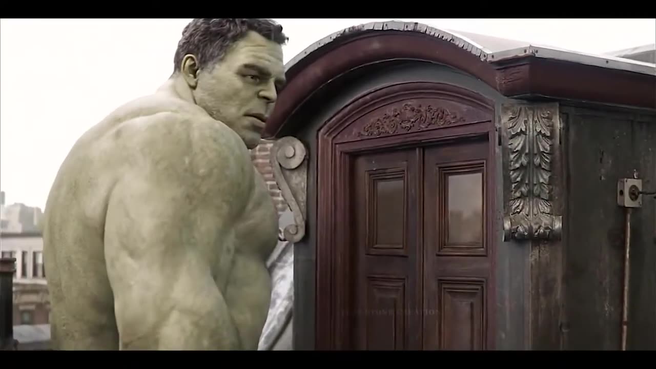Time Stone scen in Hindi Hulk meets the Ancient one Avengers endgame movie clip