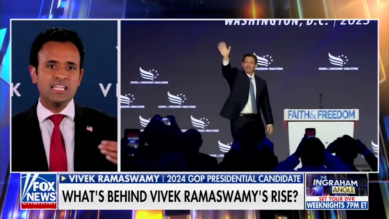 Vivek Ramaswamy on Fox News with Laura Ingraham 7.25.23