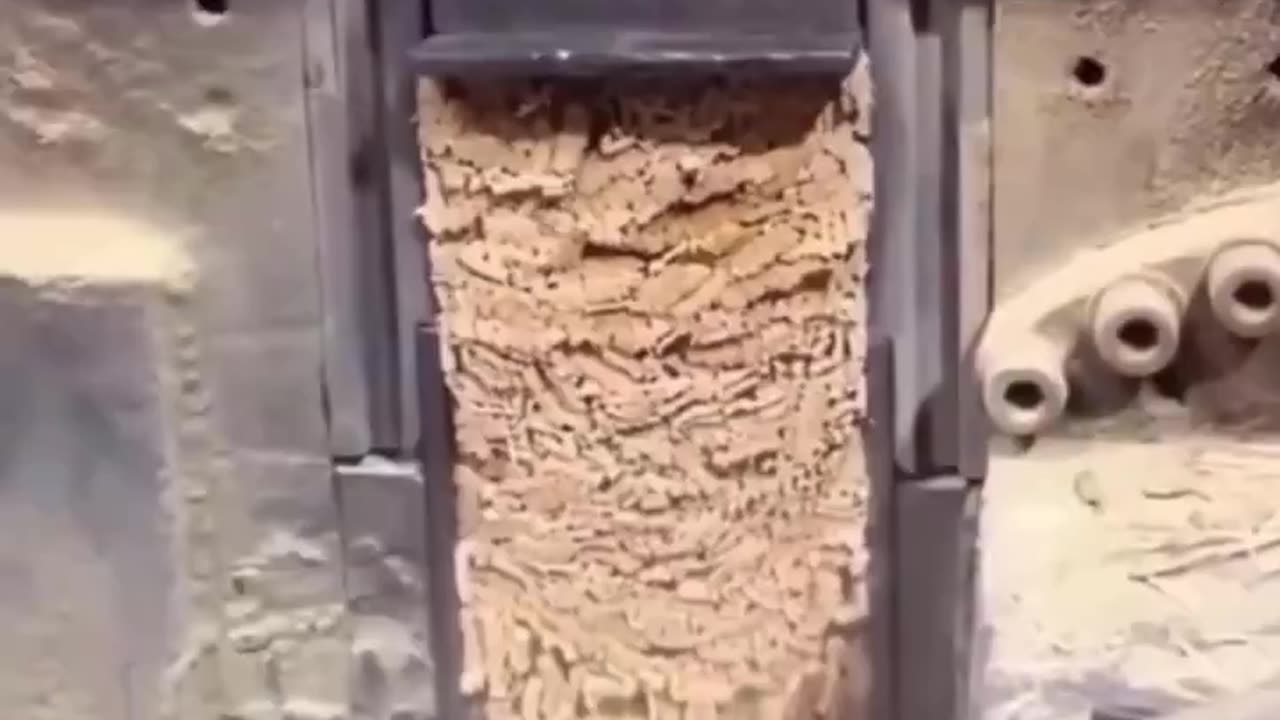 This is how they make bamboo floors
