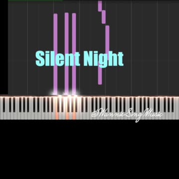 Silent Night piano