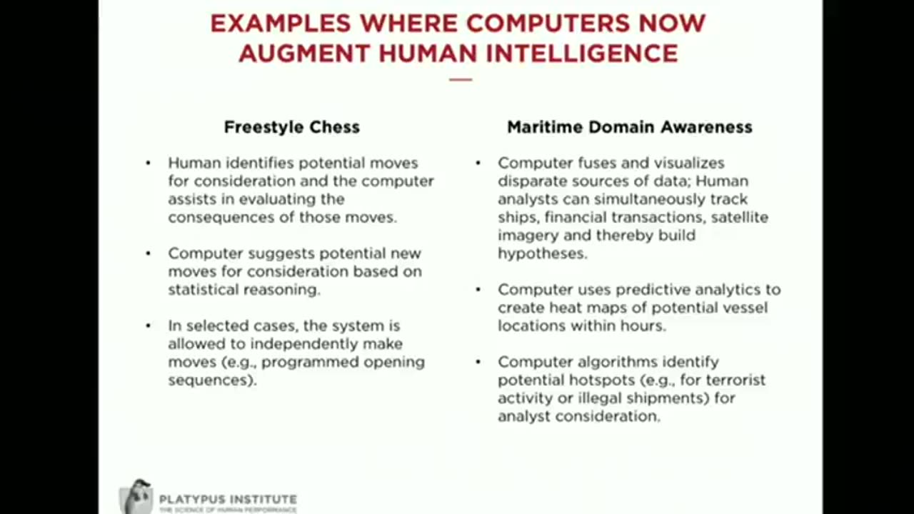 DARPA STANFORD UNIVERSITY: Human 2.0: How To Build A Centaur & Why It’s Going To Change The World201