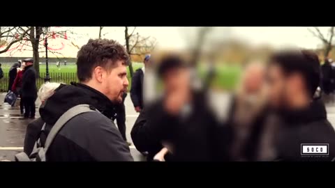 Dealing with the lies taught about Christianity by Muslims teachers. Bob Speakers Corner