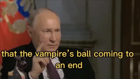 PUTIN ON VAMPIRES BALL