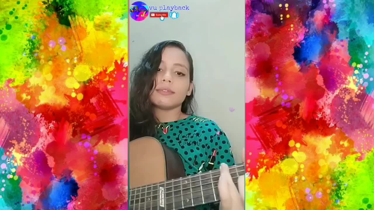 Guitar play singing song