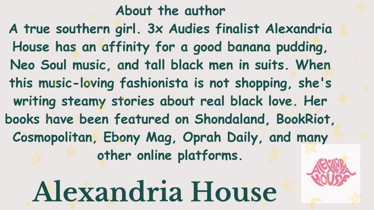 Author Alexandria House