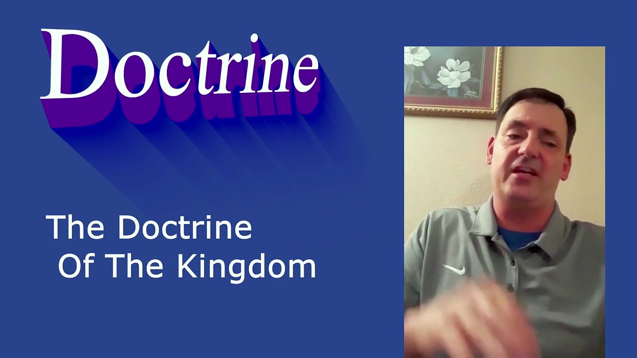 The Doctrine Of The Kingdom | Pastor Robby Dickerson