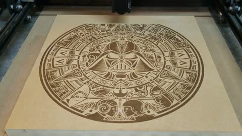 Star Wars Aztec Calendar - Ortur Laser Master 2 20w