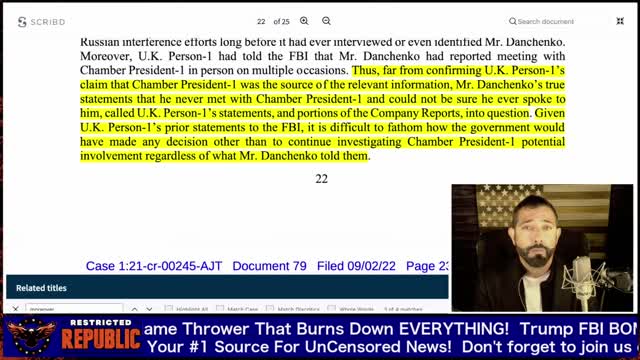 Trump FBI BOMBSHELL! The FBI Wished Was Never Filed Just Burnt Down Everything!