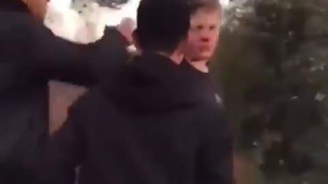 French boy jumped by foreigners