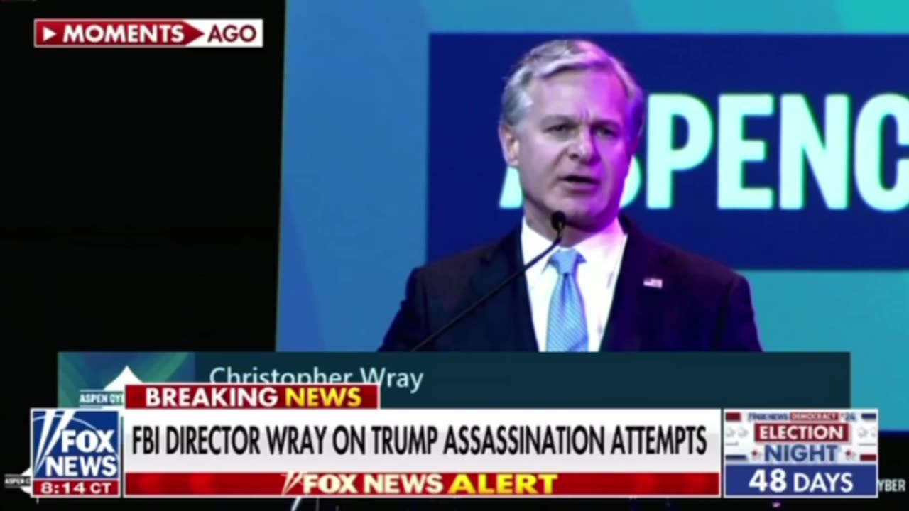 FBI Director WRAY on Trump assassination attempts