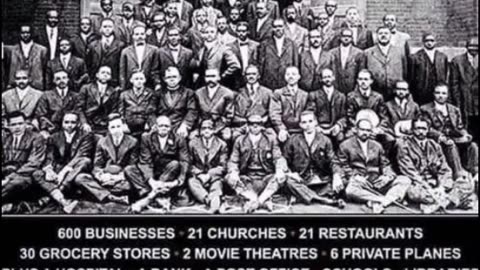 Black Indigenous Wall Street 1921