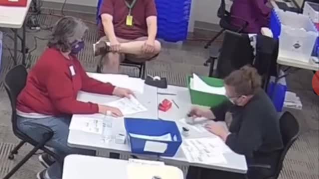 Look at them filling out and certifying ballots illegally.