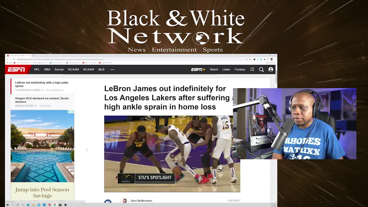 Lebron James OUT INDEFINITELY after high ankle sprain injury! | LA Lakers in SERIOUS TROUBLE!