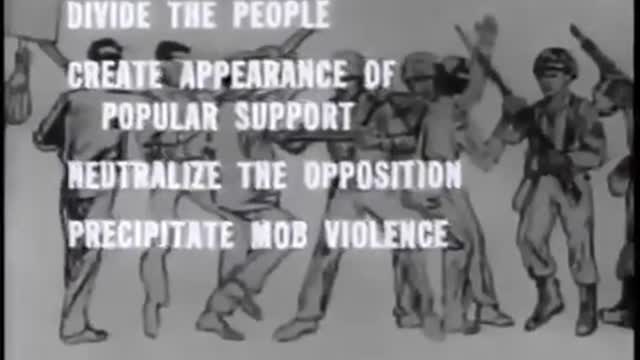 How the Communist take over countries - Educational video from 1964