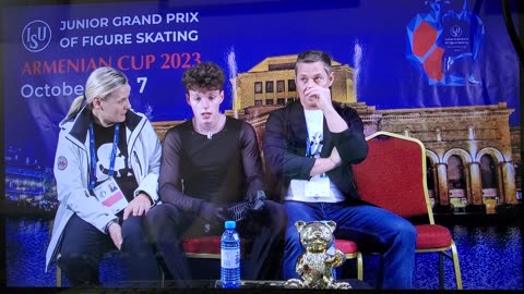 2023 JGP Armenia Kulish FS Reaction