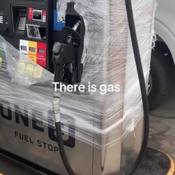There is gas