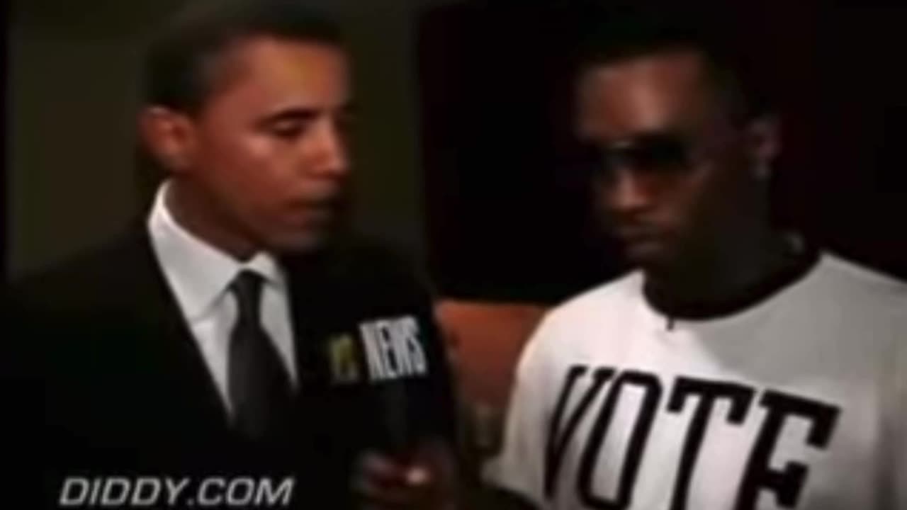 Just Diddy interviewing young senator Obama