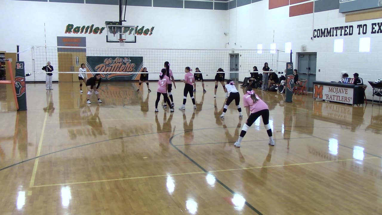 B Team Tournament - Gold Bracket vs Clark High School (Set 1 of 3)