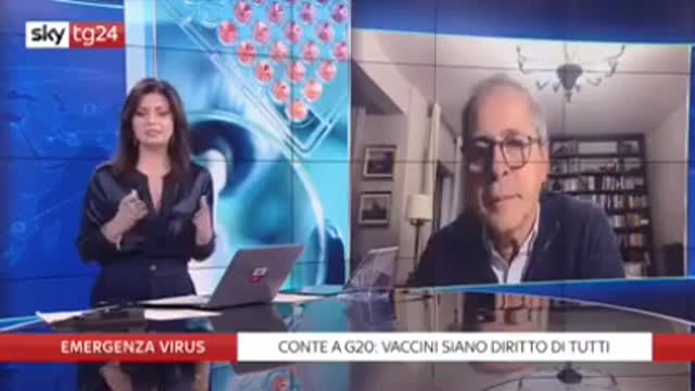 Crisanti intervistato da SkyTg24