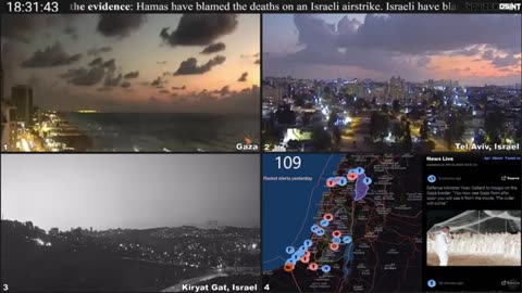 Gaza Live: Real-time HD Camera Feeds from Gaza