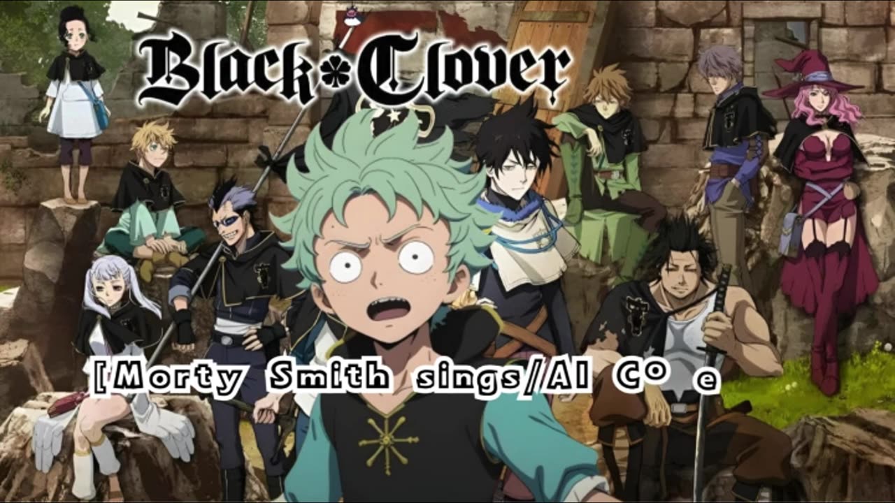 [Morty Smith sings/AI Cover] Black Clover Opening 6 Kankaku Piero - Rakugaki Page