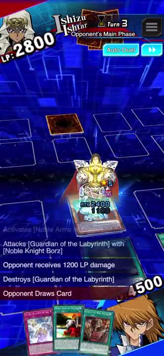 Yu-Gi-Oh! Duel Links - Tales of the Noble Knights Structured Deck Gameplay