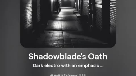 Shadowblade's Oath