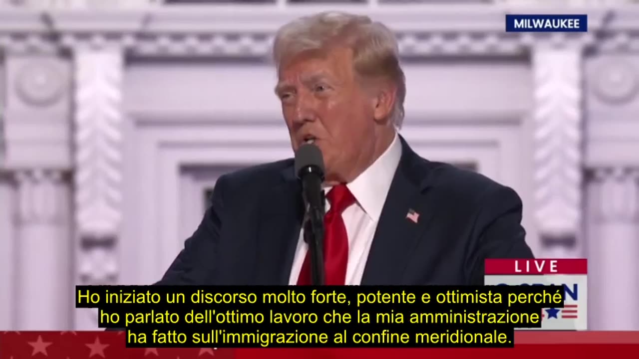 Trump parla del suo attentato