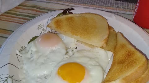 Eating Marketside 18 Large Cage Free Brown Eggs, Dbn, MI, 8/13/24