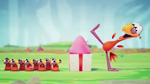 Animal cartoon video