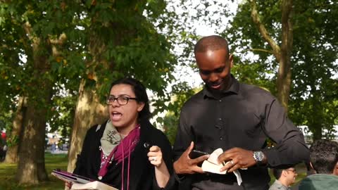 Issa of the Qur'an did nothing for mankind Speakers Corner