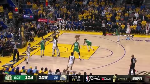 Boston Celtics vs Golden State Warriors Game 1 Full Highlights 4th Quarter - NBA Finals 6-2-2022