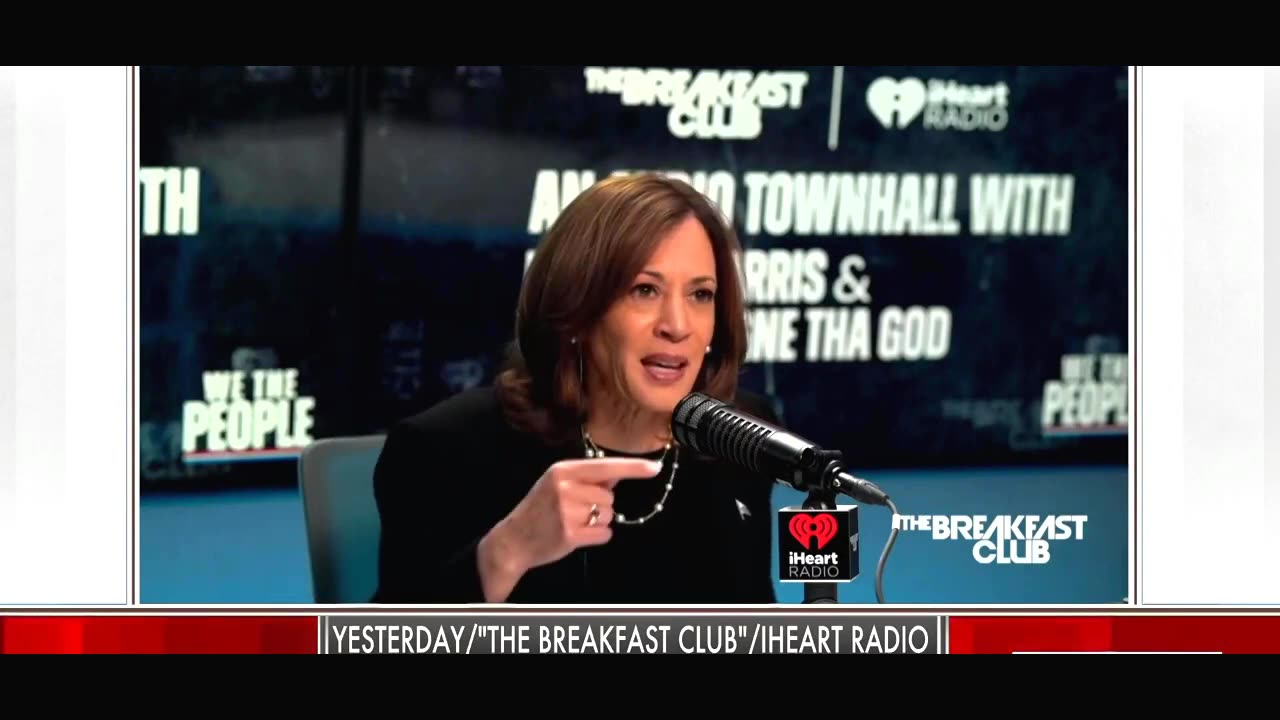 Harris sounds like she has read a Bible