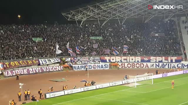 Pogledajte kako je Torcida vrijeđala Zvezdu