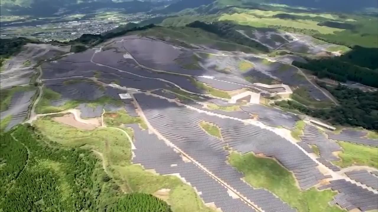 Japan's Mount Aso: Natural Beauty and Wildlife Destroyed for 200,000 'Green' Solar Panels