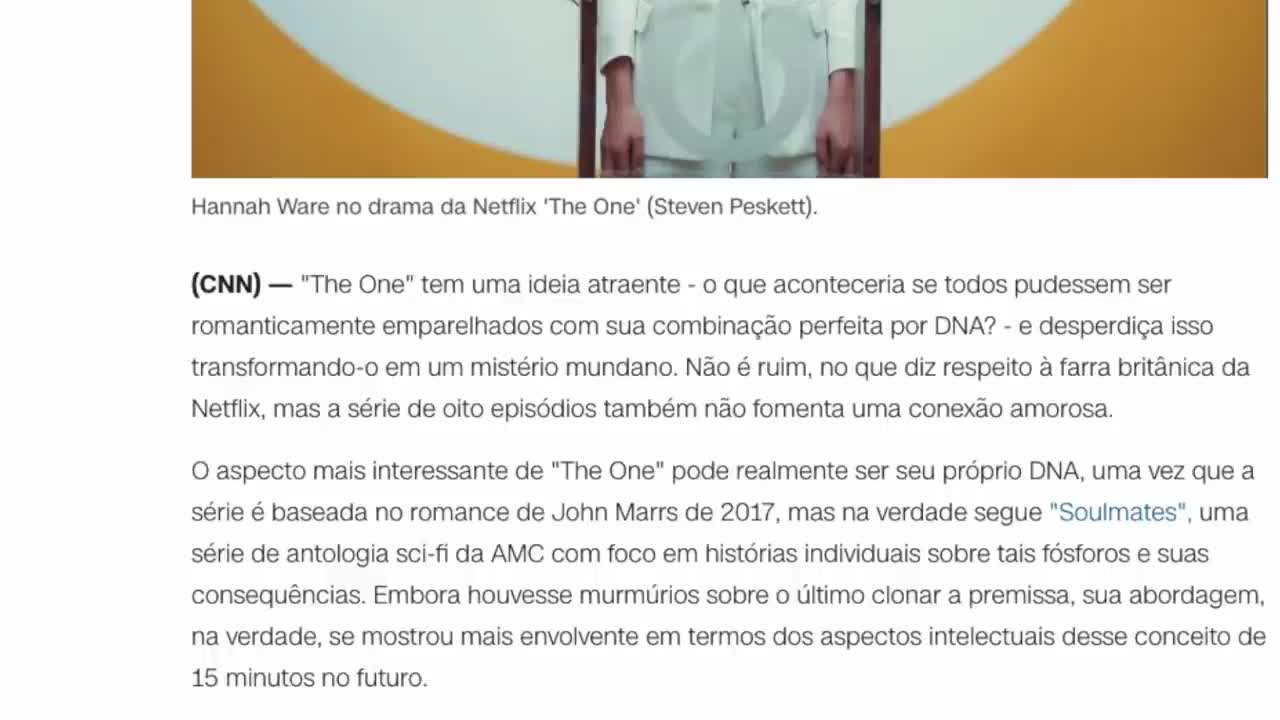 THE ONE - O QUE O QUE A SÉRIE REVELA